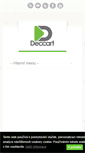 Mobile Screenshot of deccart.cz